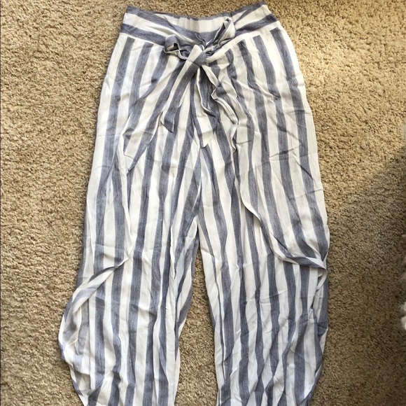 Tie waist Tulip pants PRICE FIRM - Picture 4 of 8